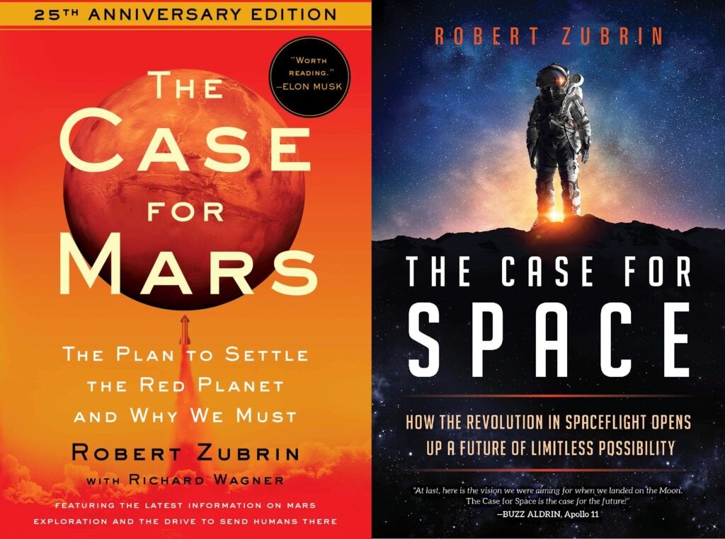 Dr. Zubrin has written several books about space exploration and how we could settle on Mars.