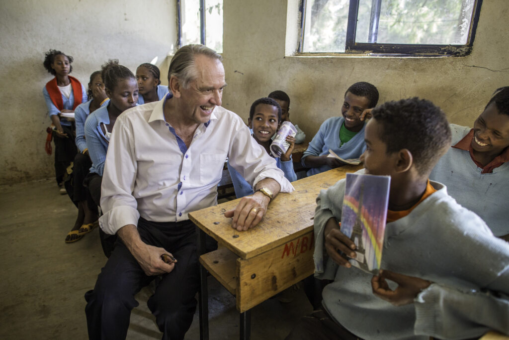 Eliasson visits Oromia, Ethiopia in 2014. Photo: UNICEF/OSE 
