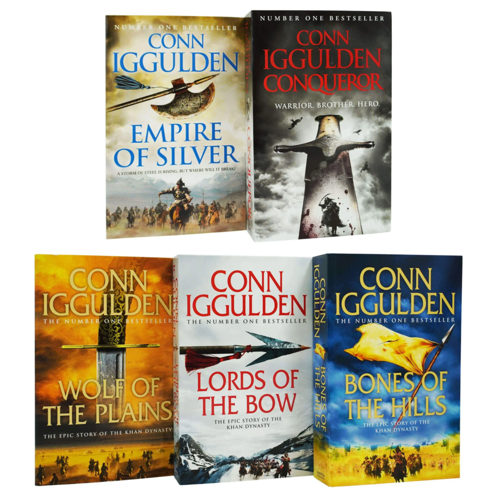 Conn Iggulden's Conqueror series are a highly appreciated work in historical fiction that covers the life of Genghis Khan and the rise of the Mongol Empire.